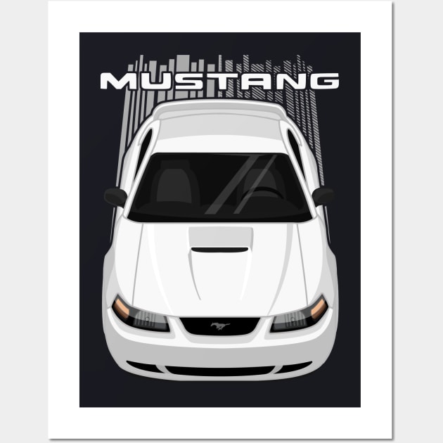 Mustang GT 1999 to 2004 SN95 New Edge - White Wall Art by V8social